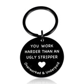 KINMES Funny Office Appreciation Gifts for Coworker Employee Appreciation Leaving Gift, Black, S